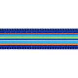 Red Dingo Lead Navy Horizontal Stripes