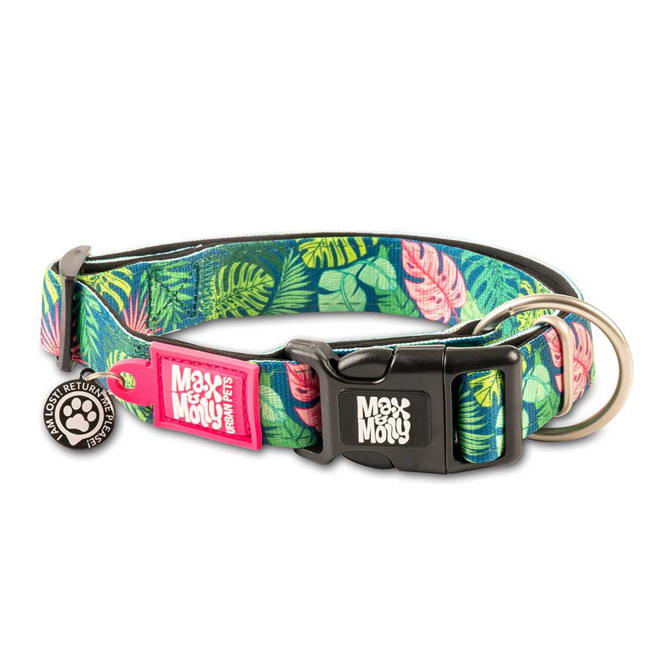 Max & Molly Collar Gotcha Smart ID Tropical