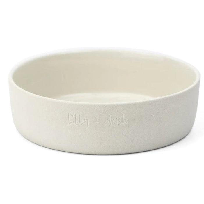 Lilly + Dash Bowl Ceramic Cloud