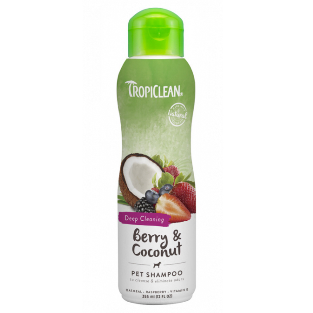 Tropiclean Deep Cleaning Berry & Coconut 355ml