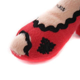 Dog Diggin Designs Christian Loubarkin Shoe Toy Detail