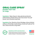 Tropiclean Fresh Breath Oral Care Spray Peanut Butter