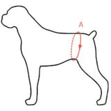 Walkin Pets Walkin Lift Como Rear Harness measuring Guide