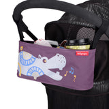 Dog Stroller Organiser Ibiyaya Hippo Design Purple