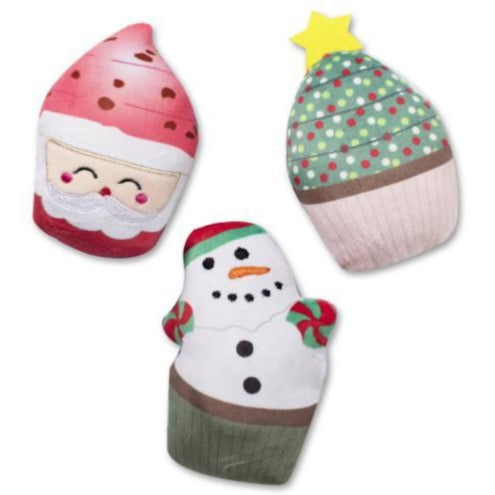 Fringe Studio Christmas Cupcakes Mini Set 3pc