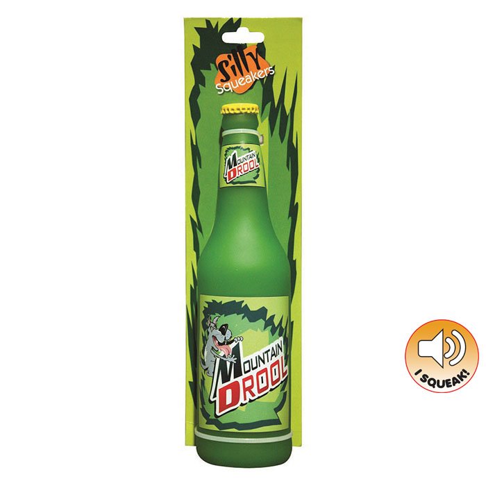 Silly Squeakers Soda Bottle Mountain Drool