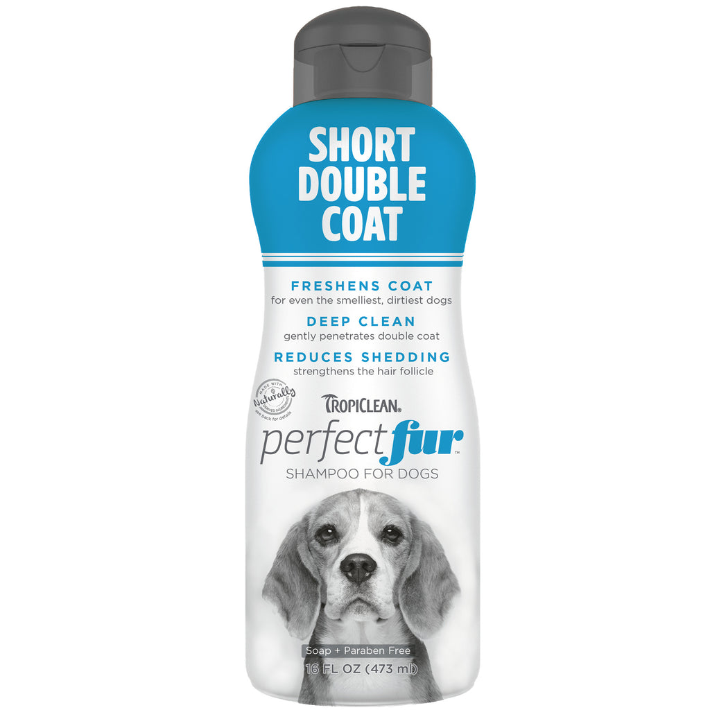 Tropiclean Perfect Fur Shampoo Short Double Coat 473ml