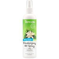 Tropiclean Freshening Deodorizing Pet Spray Baby Powder 236ml