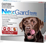 NexGard Chewables Red XLarge 25.1-50kgs 6pk