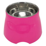 Loving Pets Bowl Retro Elevated Hot Pink