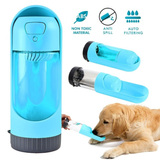 All Fur You Pet Water Bottle Blue