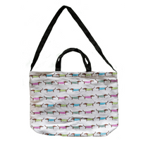 AGA Tote Bag Sausage Dogs