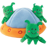 Zippy Paws Burrow Aliens in UFO