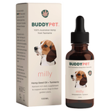 BuddyPet Milly Hemp Seed Oil & Turmeric for Senior Dogs