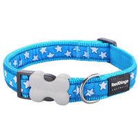 Red Dingo Collar Turquoise Star