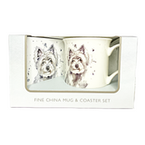 Man’s Best Friend Mug & Coaster Set West Highland Terrier