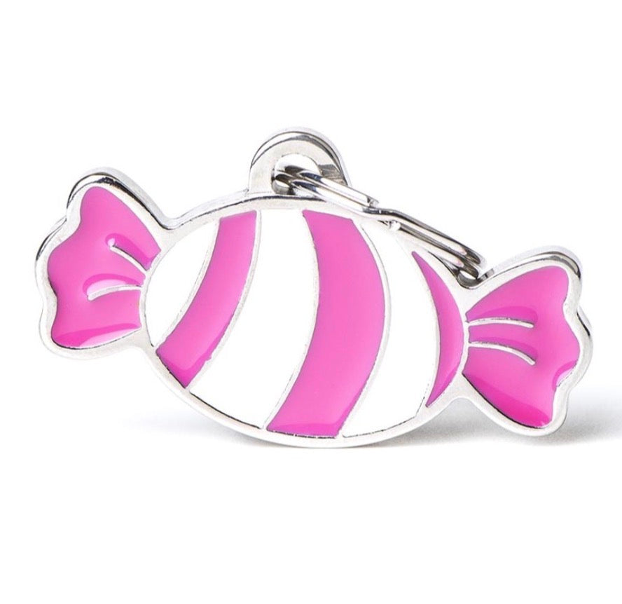 My Family ID Tag Charm Food Candy
