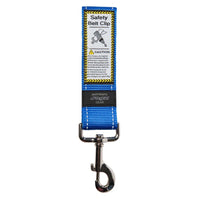 Rogz Utility Car Safe Seatbelt Clip Blue