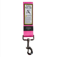 Rogz Utility Car Safe Seatbelt Clip Pink