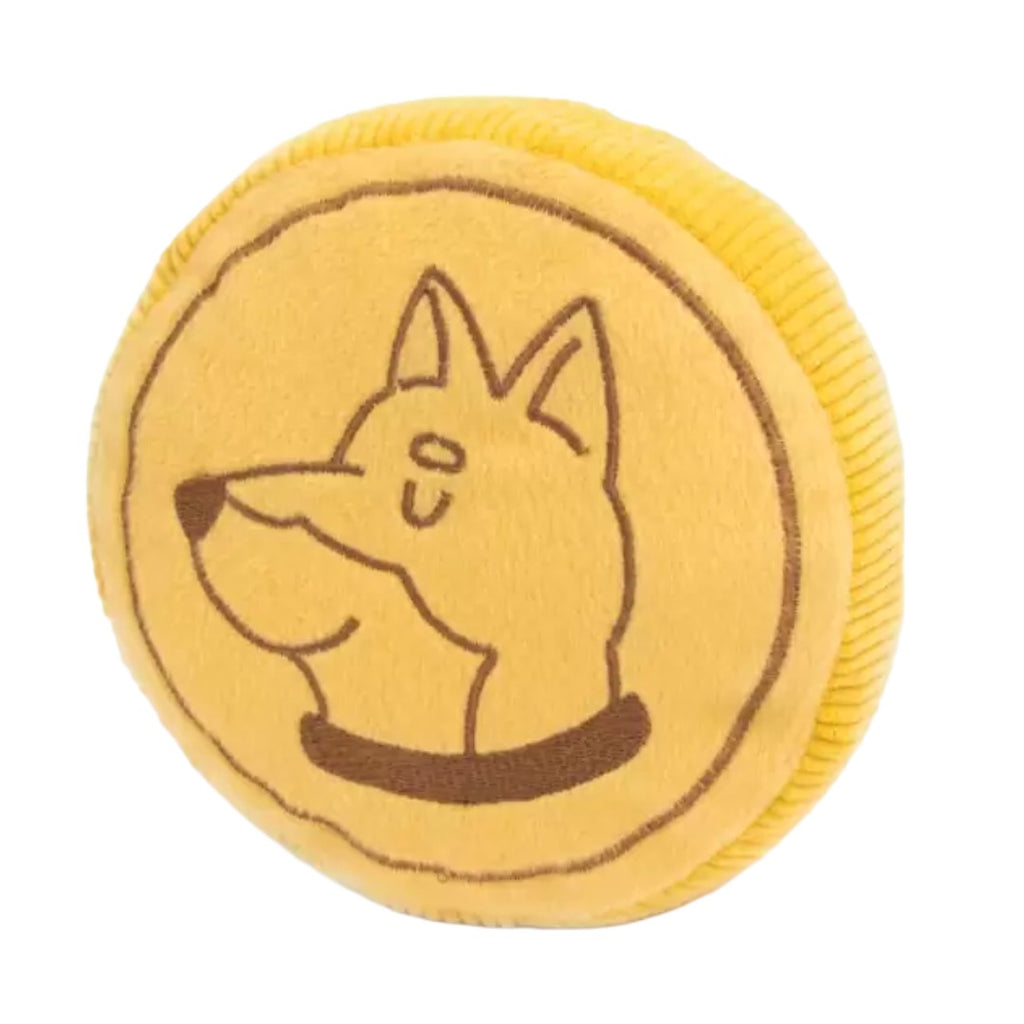 Zippy Paws Squeakie Pattiez Zippy Coin