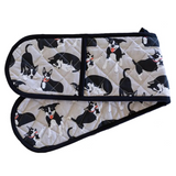 AGA Double Oven Glove Farm Dogs