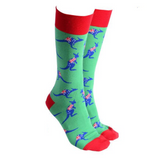 Sock Society Kangaroo Flag Green