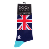 Sock Society Aussie Flag Blue