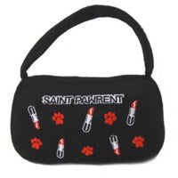 Dog Diggin Designs Saint Pawrent Lipstick Bag Dog Toy