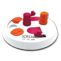 Scream Interactive Puzzle Flip Board Loud Orange / Pink