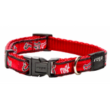 Rogz Fancy Dress Collar Red Bones