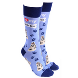 Dog Society Socks Shih Tuzla French Blue