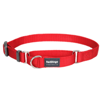 Red Dingo Collar Classic Martingale Red