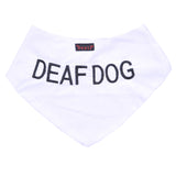 Friendly Dog Collars Deaf Dog Bandana