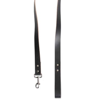 Mog & Bone Geniune Leather Lead Black