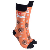 Dog Society Socks Dachshund Orange