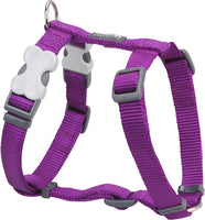 Red Dingo Classic Adjustable Harness Purple