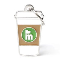 My Family ID Tag Charm Coffee