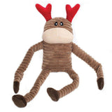 Zippy Paws Holiday Crinkle Reindeer
