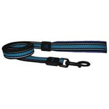 Scream Reflective Padded Leash Loud Blue 120cm