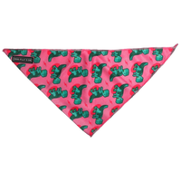 Big & Little Dogs Bandana Princess-asaurus