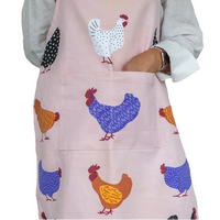 AGA Apron Bright Hens