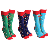 Sock Society Christmas Reindeers