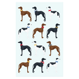 AGA Tea Towel Greyhounds