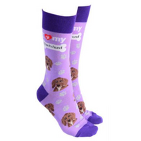 Dog Society Socks Dachshund