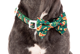 Big & Little Dogs Collar & Bow Tie Pupperoni Pizza