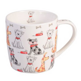 Lesser & Pavey Mug Faithful Friends Small Dogs