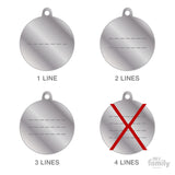 My Family ID Tag Charm Engraving Guide