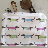 AGA Zip Pouch Sausage Dogs