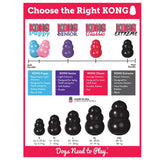 KONG Extreme Size Guide