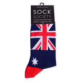 Sock Society Aussie Flag Red